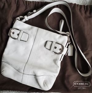 Coach leather crossbody bag
